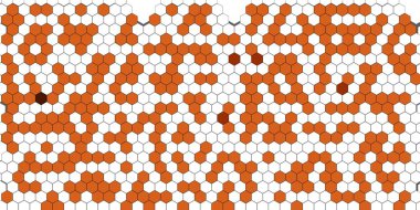 Soyut renkli petek bal dikişsiz desen altıgen mozaik 