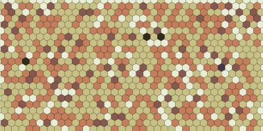 Soyut renkli petek bal dikişsiz desen altıgen mozaik 