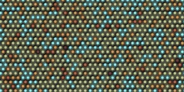 Soyut renkli petek bal dikişsiz desen altıgen mozaik 