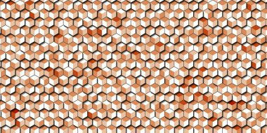 Soyut renkli petek bal dikişsiz desen altıgen mozaik 