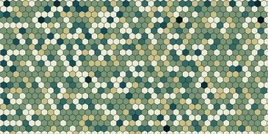 Soyut renkli petek bal dikişsiz desen altıgen mozaik 