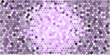 Soyut renkli petek bal dikişsiz desen altıgen mozaik 