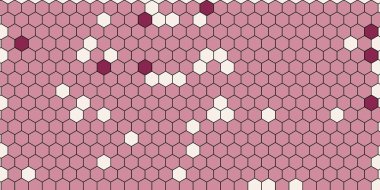 Soyut renkli petek bal dikişsiz desen altıgen mozaik 