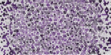 Soyut renkli petek bal dikişsiz desen altıgen mozaik 