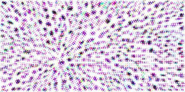 Soyut renkli tuval kare geometrik dikişsiz desen arka plan 
