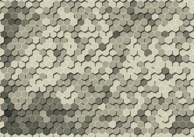 Soyut renkli petek bal dikişsiz desen altıgen mozaik 