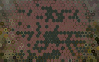 Soyut renkli petek bal dikişsiz desen altıgen mozaik 