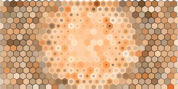Абстрактний барвистий стілець медовий безшовний візерунок шестикутної мозаїки — стокове фото