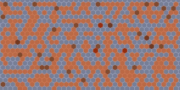 Soyut renkli petek bal dikişsiz desen altıgen mozaik 