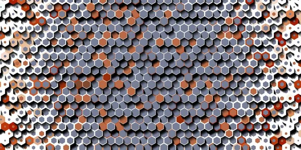 抽象的なカラフルなハニカムハニカムシームレスパターン六角形モザイク — ストック写真