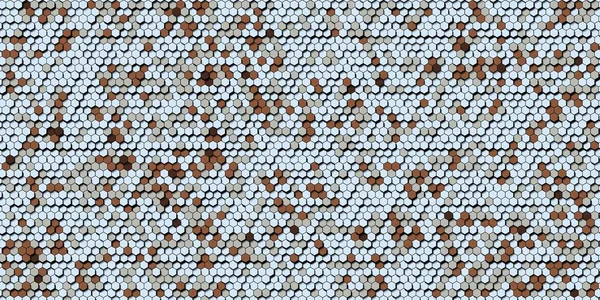 Abstrait miel nid d'abeille coloré motif sans couture mosaïque hexagone — Photo