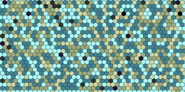 Abstrakt färgglada Honeycomb honung sömlösa mönster Hexagon mosaik — Stockfoto