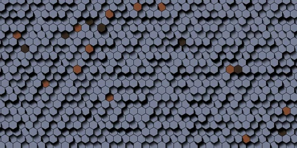 Absztrakt színes méhsejt méz varrat nélküli minta hatszög mozaik — Stock Fotó