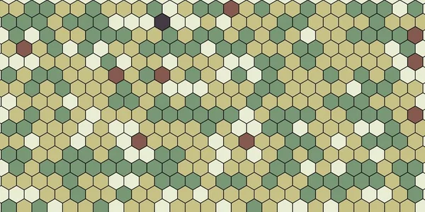 Soyut renkli petek bal dikişsiz desen altıgen mozaik 