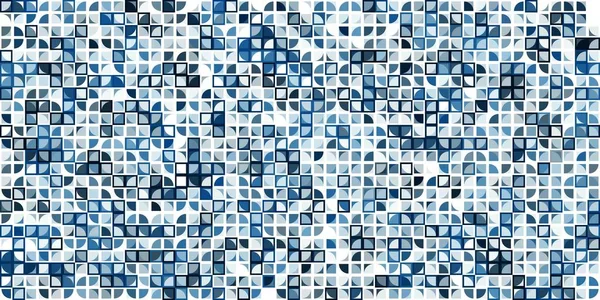 Abstrakt färgglada canvas kvadrat geometriska sömlösa mönster bakgrund — Stockfoto