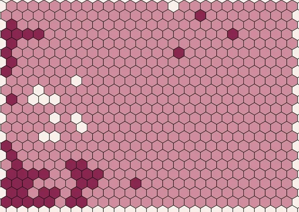 Soyut renkli petek bal dikişsiz desen altıgen mozaik 