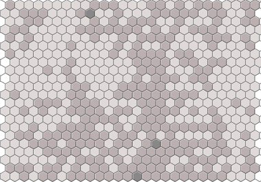 Petek Açık Gri, Gümüş, ızgara dikişsiz arka plan veya Altıgen hücre 