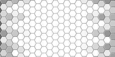Petek altın ızgara dikişsiz arka plan veya Altıgen hücre 