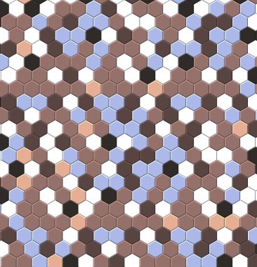 Petek altın ızgara dikişsiz arka plan veya Altıgen hücre 