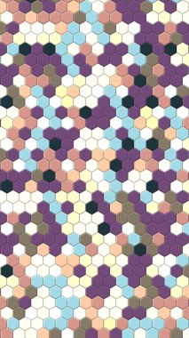 Petek altın ızgara dikişsiz arka plan veya Altıgen hücre 