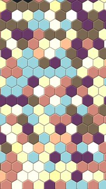 Petek altın ızgara dikişsiz arka plan veya Altıgen hücre 