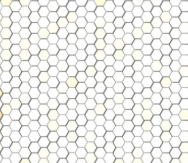 Petek Açık Gri, Gümüş, ızgara dikişsiz arka plan veya Altıgen hücre 