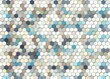 Petek altın ızgara dikişsiz arka plan veya Altıgen hücre 