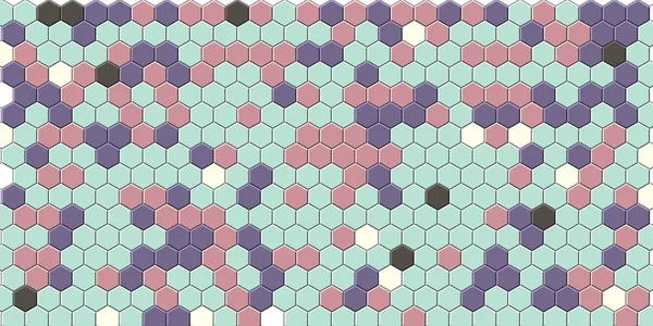 Petek altın ızgara dikişsiz arka plan veya Altıgen hücre 