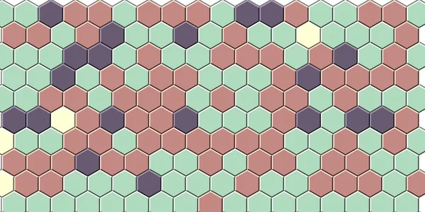 Petek altın ızgara dikişsiz arka plan veya Altıgen hücre 