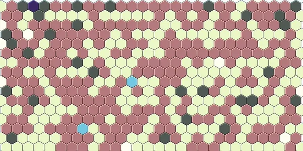 Petek altın ızgara dikişsiz arka plan veya Altıgen hücre 