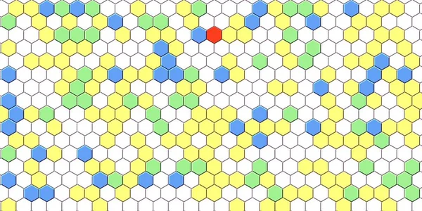 Petek altın ızgara dikişsiz arka plan veya Altıgen hücre 