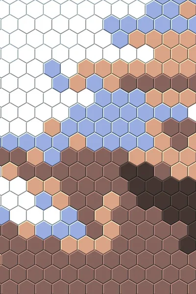 Petek altın ızgara dikişsiz arka plan veya Altıgen hücre 