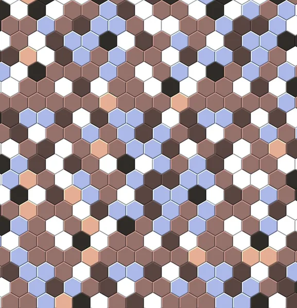 Petek altın ızgara dikişsiz arka plan veya Altıgen hücre 