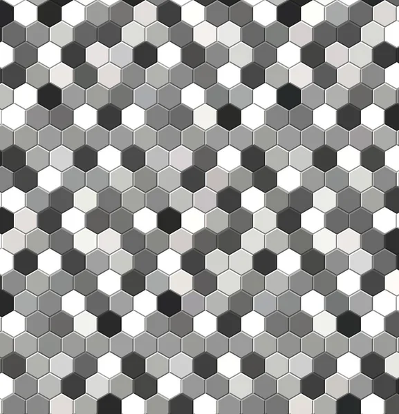 Petek Açık Gri, Gümüş, ızgara dikişsiz arka plan veya Altıgen hücre 