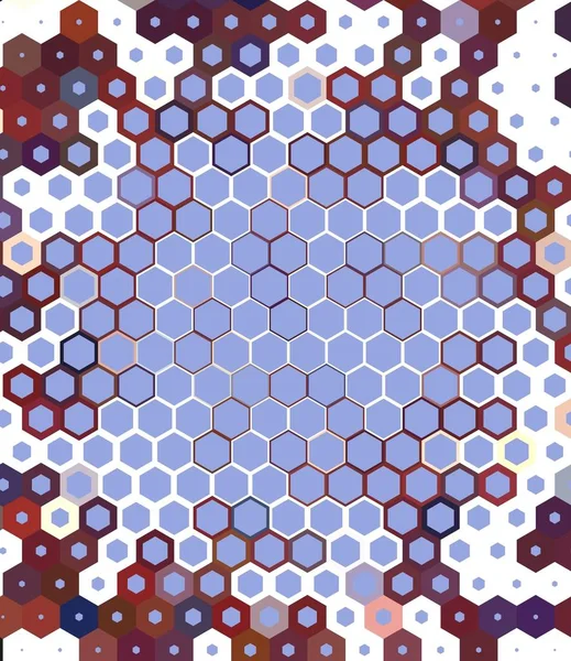 Petek Koyu mavi, ızgara dikişsiz arka plan veya Altıgen hücre 