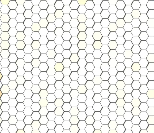 Petek Açık Gri, Gümüş, ızgara dikişsiz arka plan veya Altıgen hücre 