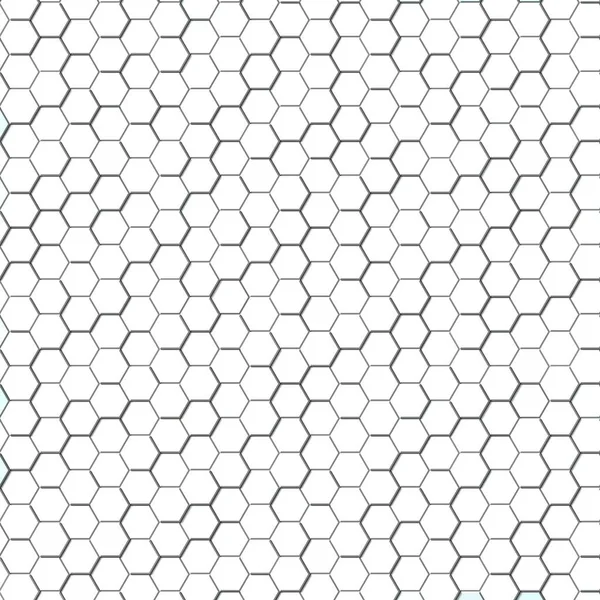 Petek Açık Gri, Gümüş, ızgara dikişsiz arka plan veya Altıgen hücre 