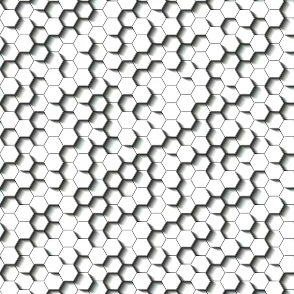 Petek Açık Gri, Gümüş, ızgara dikişsiz arka plan veya Altıgen hücre 