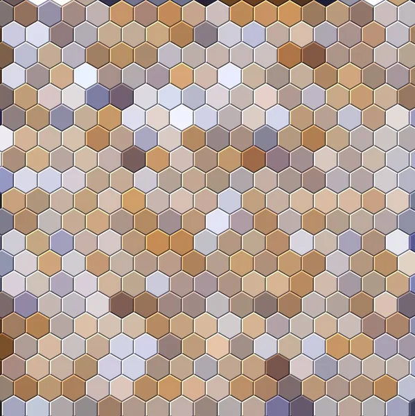 Petek altın ızgara dikişsiz arka plan veya Altıgen hücre 