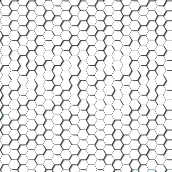 Petek Açık Gri, Gümüş, ızgara dikişsiz arka plan veya Altıgen hücre 