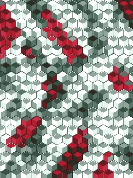 Petek Koyu kırmızı, ızgara dikişsiz arka plan veya Altıgen hücre 