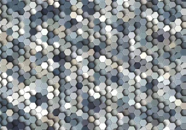 Petek altın ızgara dikişsiz arka plan veya Altıgen hücre 