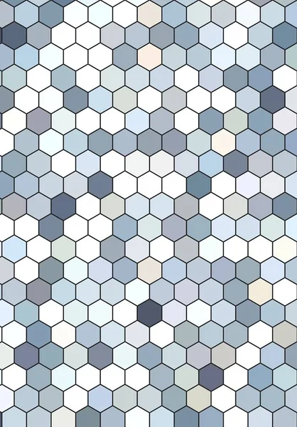 Petek mavi ızgara dikişsiz arka plan veya Altıgen hücre 