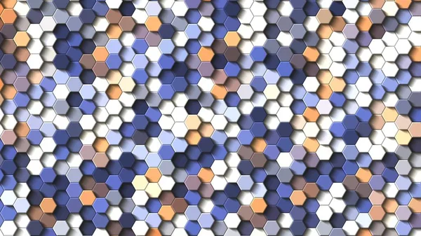 Petek altın ızgara dikişsiz arka plan veya Altıgen hücre 