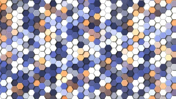 Petek altın ızgara dikişsiz arka plan veya Altıgen hücre 