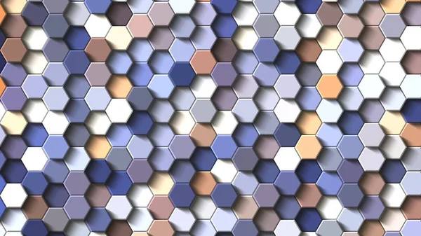 Petek altın ızgara dikişsiz arka plan veya Altıgen hücre 