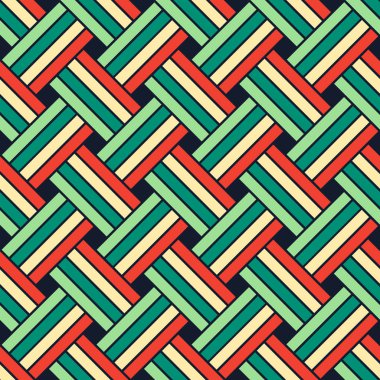 kesintisiz geometrik vektör desen