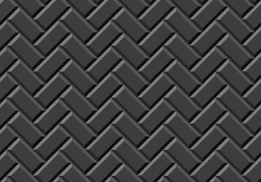 Gerçekçi pürüzsüz kiremit dokusu