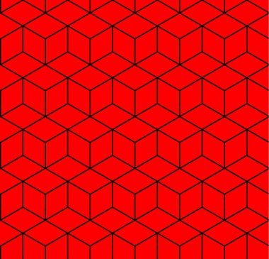 Altıgen kesintisiz geometrik desen