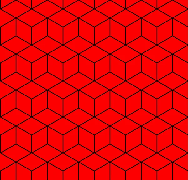 Hexagon Seamless Geometric Pattern — Stock Vector